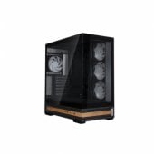 NAMU, ATX Mid Tower PC Case, 4 x 120mm ARGB Fans, Black