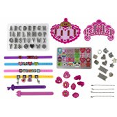 DIY Letters Pendants Bracelet Jewelry Set
