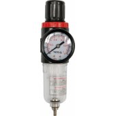 " Yato Reducer with filter and 1/ 4"" pressure gauge (YT-2382)"