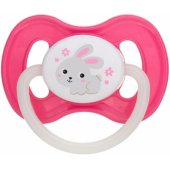 Latex Symmetrical Soother Bunny & Company 0-6m 23/ 277 Pink