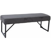 Bench MYLA žalsvai pilkas velvetas