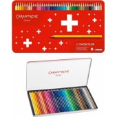 _8205124 Caran d`Arche Swisscolor akvareliniai pieštukai, su akvarelės efektu