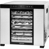Rommelsbacher Dehydrator DA 1050 stainless steel/ black, 1,100 watts, d