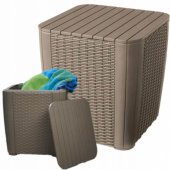Garden Box 43x39x39cm Brown