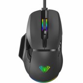 F815 RGB Wired Gaming mouse Black
