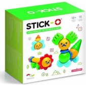 Magformers Magnetic Stick-O kaladėlių rinkinys Forest Friends, 16 vnt.