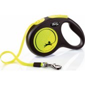 Flexi NEW NEON M juostinis pavadėlis 5 m