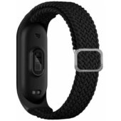 Mi Band 3|4 tekstilinis, juodas