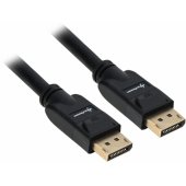 laidas Displayport 1.3 4K 2 m juodas