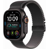 49 mm juodo titano Milanese Loop, didelis