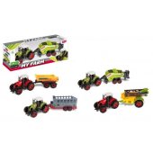 Mega Creative Metal Tractor + accessories (SQ90222 2)