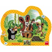 _6821088 Dino Frame Puzzle 25 pc, The Little Mole