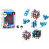Logic Blocks dėlionės kubo žaidimas, rožinis