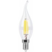 LED kaitrinė lemputė E14, C35T, 4W, 520lm, 3000K, 360°