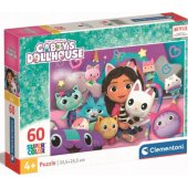 _6845644 Clementoni Puzzle 60 elements Super Color Gabby®s Dollhouse