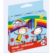 Grand vaškinės kreidelės, 24 spalvos, Fiorello