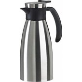 Emsa Vacuum jug SOFT GRIP, 1 liter (stainless steel/ black, Quick Tip c