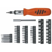 Top Tools Screwdriver with interchangeable bits 52 parts 39D357