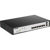 D-LINK 10 prievadų PoE+ Gigabit išmanusis komutatorius