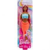 Barbie undinėlės lėlė su purpuriniais fantastiniais plaukais