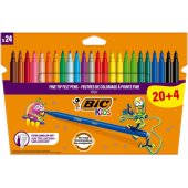Bic Pisaki 24 Kolory Kid Visa Pud (897098)