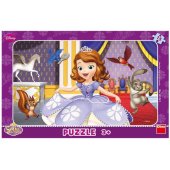 _6811355 Dino Frame Puzzle 15 pc small, Disney Sofia the First