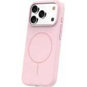 "Silicone Thin Mag Case Apple iPhone 17 Pro Max" Light Pink