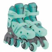 GLOBBER mokomieji riedučiai 2 in 1 dydis 26–29 (mėtų spalvos)