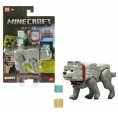Mattel Minecraft Movie Wolf Action Figure and Accessories (Playset wit