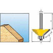 Makita nuožulnumo freza Economy su 23 mm guoliu (D-09494)