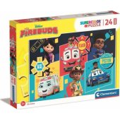 Clementoni CLE puzzle 24 maxi SuperKolor Disney Firebud 24244