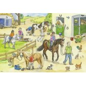 _6821026 Ravensburger Puzzle 2x24 pc Horses