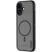 Super Frosted Pro Magnetic Back Cover iPhone 17 Transparent Black