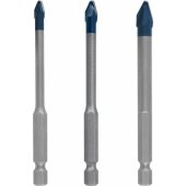 Bosch Expert HEX-9 HardCeramic drill set, 3 pieces ( 5 / 6 / 8mm)