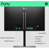 E22 G5 21.5" IPS 16:9 juoda/ sidabrinė