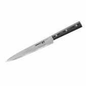 DAMASCUS 67 virtuvinis pjaustymo peilis 7,7"/ 195mm su medine rankena
