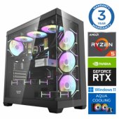 AQUA Ryzen 5 7600X 64 GB 1TB SSD RTX5050 8 GB W11Pro