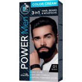 Joanna Power Men farba 3in1 nr 01 Black
