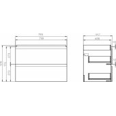 Moduo 80 Grey S929-007