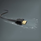 00205013 Flexi-Slim High-Speed HDMI Cable 4K Plug - Plug, Ethernet 1.5