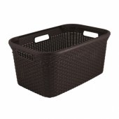 Krepšio tipo, rudas, 45 l, 59x38x27cm