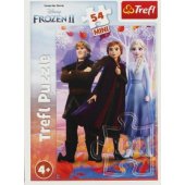Trefl Puzzle 54 mini In the world of Anna and Elsa 3