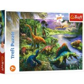 Trefl dėlionė, 200 detalių, Predatory Dinosaurs 13281 Trefl p12
