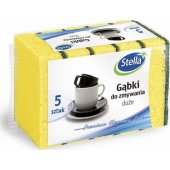 Stella STELLA indų plovimo kempinės, didelės, 5 vnt., putplastis, įvairių spalvų, cza