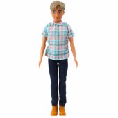 Anlily Doll Boy Accessories Suitcase Selfie Stick Glasses Bottle