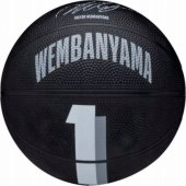 NBA Player Icon Victor Wembanyama Mini Ball WZ3017701XB Size 3 Black