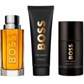 The Scent dovanų rinkinys EDT 100ml + SG 100ml + dezodoranto pieštukas 75ml