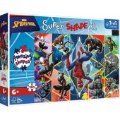 Trefl Puzzle 160 elementów Super Shapes XL Dołącz do Spidermana