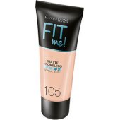 Maybelline Fit Me matizuojantis veido gruntas 105 N