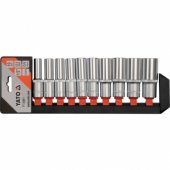 Yato Yato ilgų 1/ 2®® šešiakampių galvučių rinkinys, 10–24 mm, 10 vnt. (YT-38861)